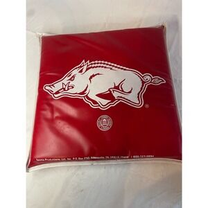 Vintage Arkansas Razorback Stadium Cushion GUC WPS